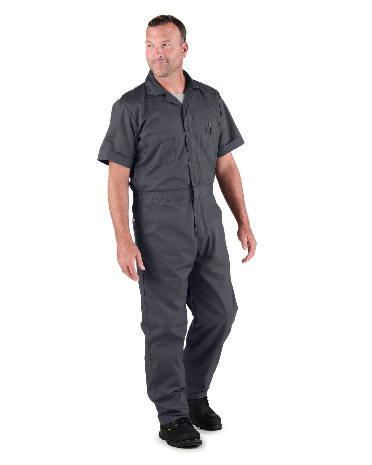P700NV Heritage Short Sleeve Poplin Coverall