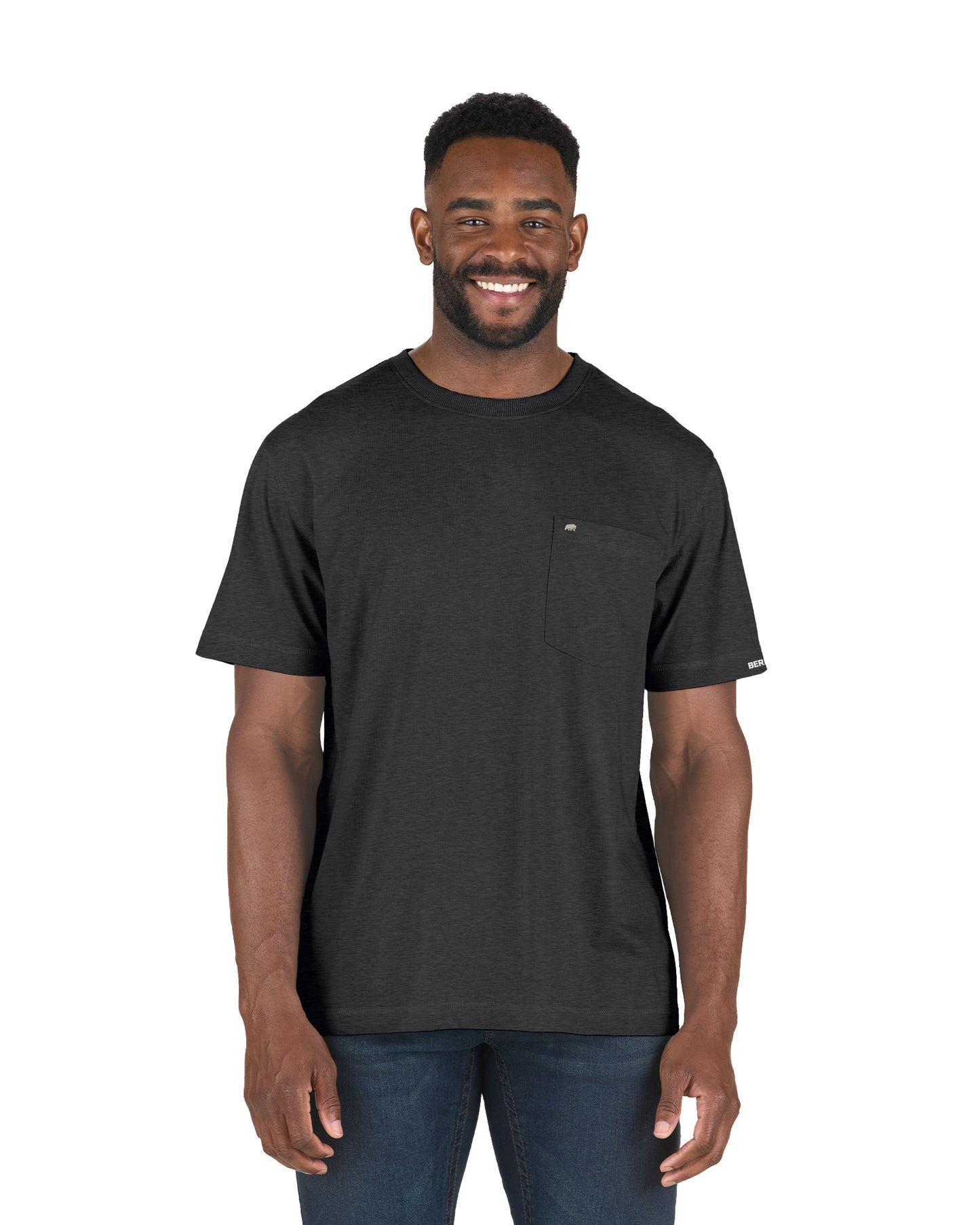 Performance Short Sleeve Pocket Tee (Dark)