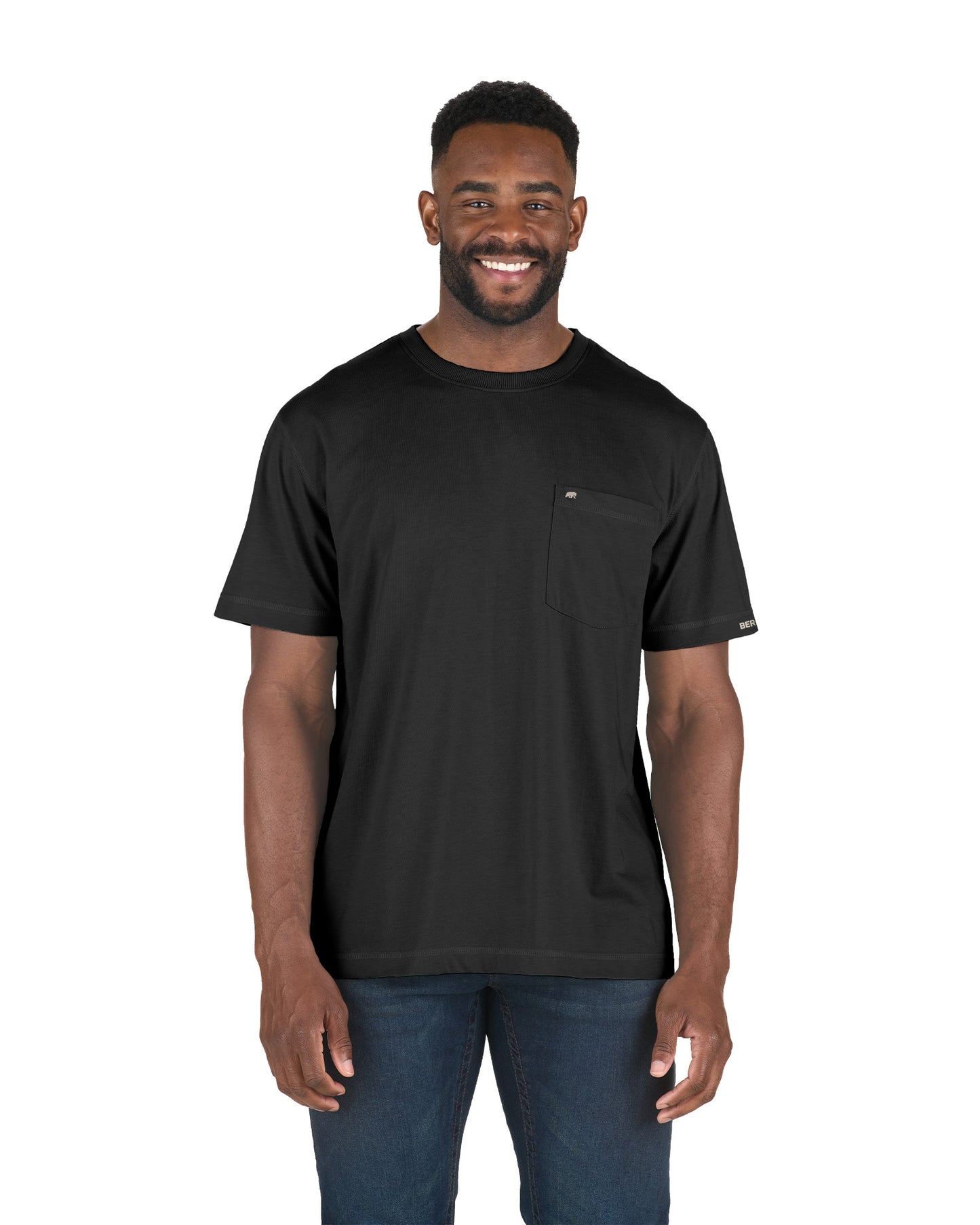 Performance Short Sleeve Pocket Tee (Dark)