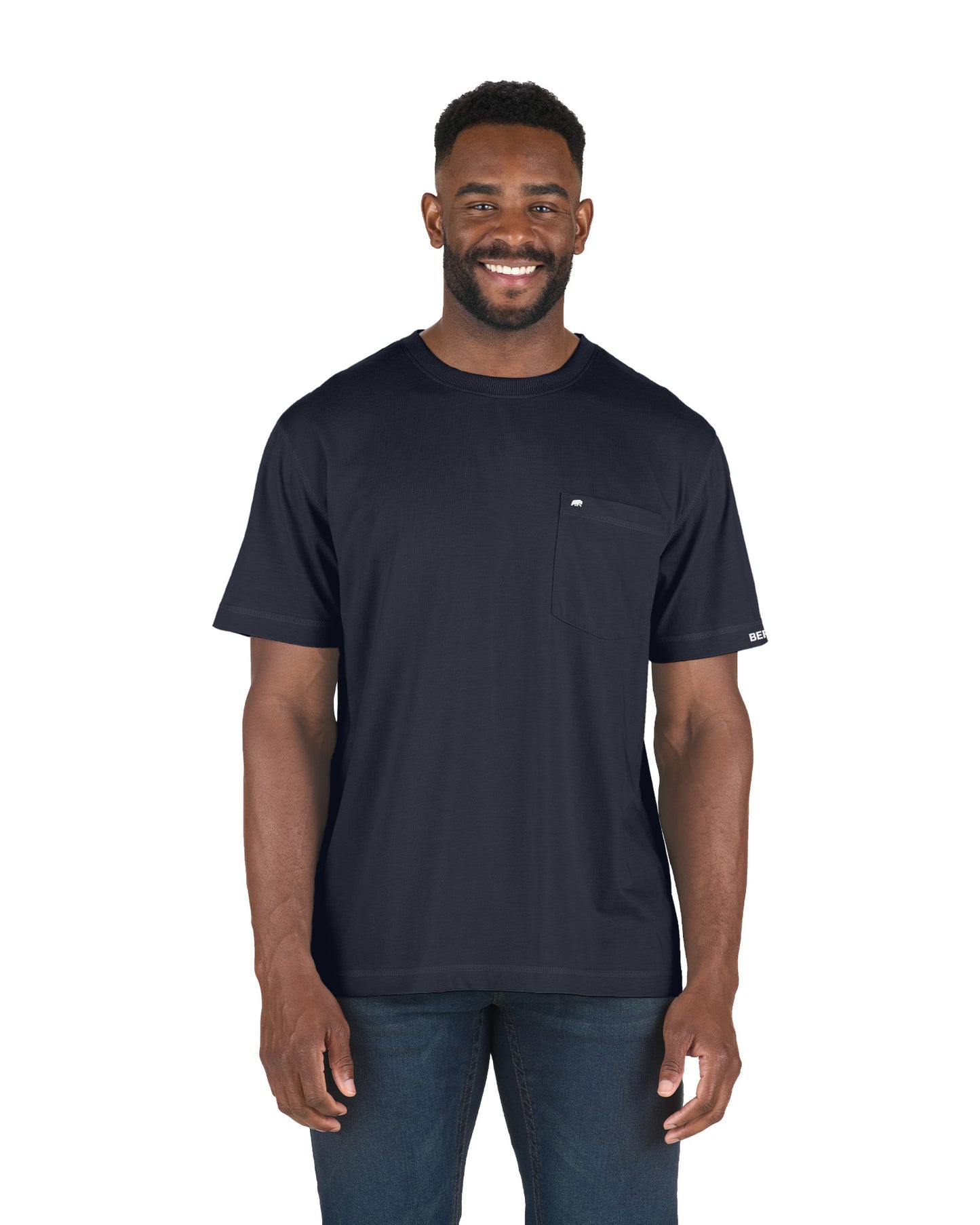 Performance Short Sleeve Pocket Tee (Dark)
