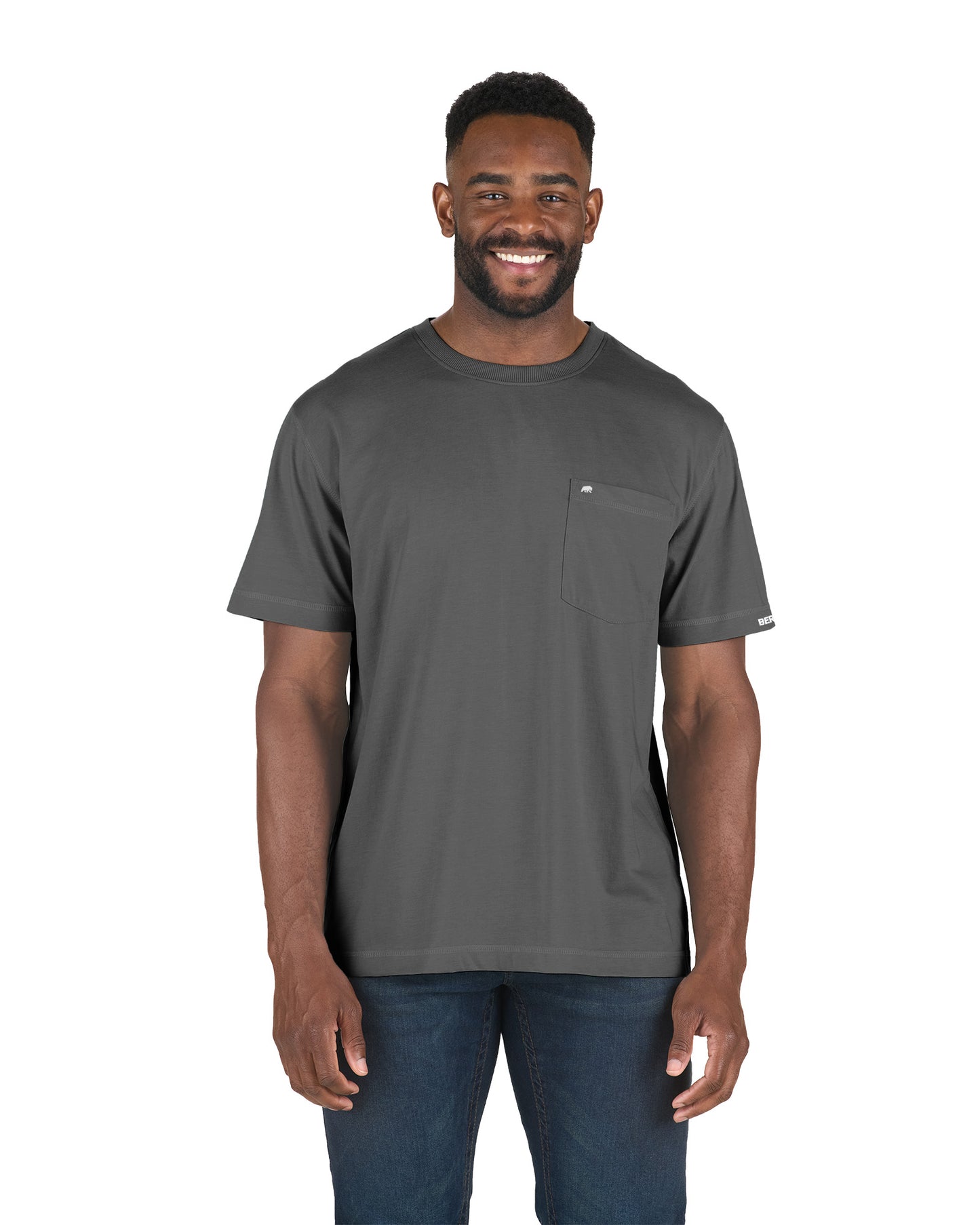 Performance Short Sleeve Pocket Tee (Dark)