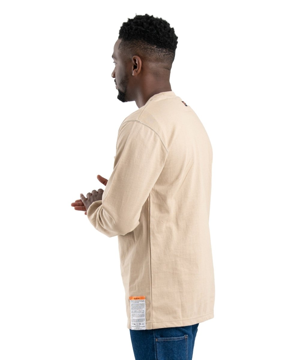 Flame Resistant Crew Neck Pocket T-Shirt - Berne Apparel