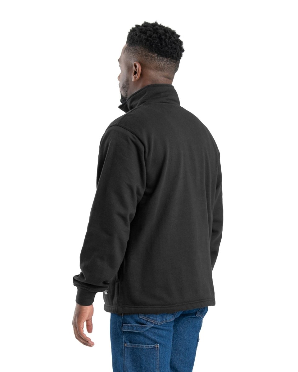 Heritage Thermal-Lined Quarter-Zip Sweatshirt - Berne Apparel