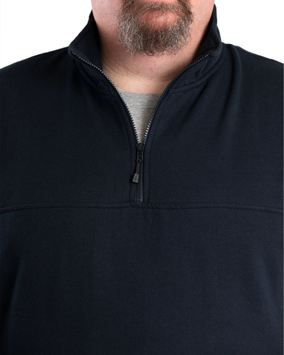 Heritage Thermal-Lined Quarter-Zip Sweatshirt - Berne Apparel