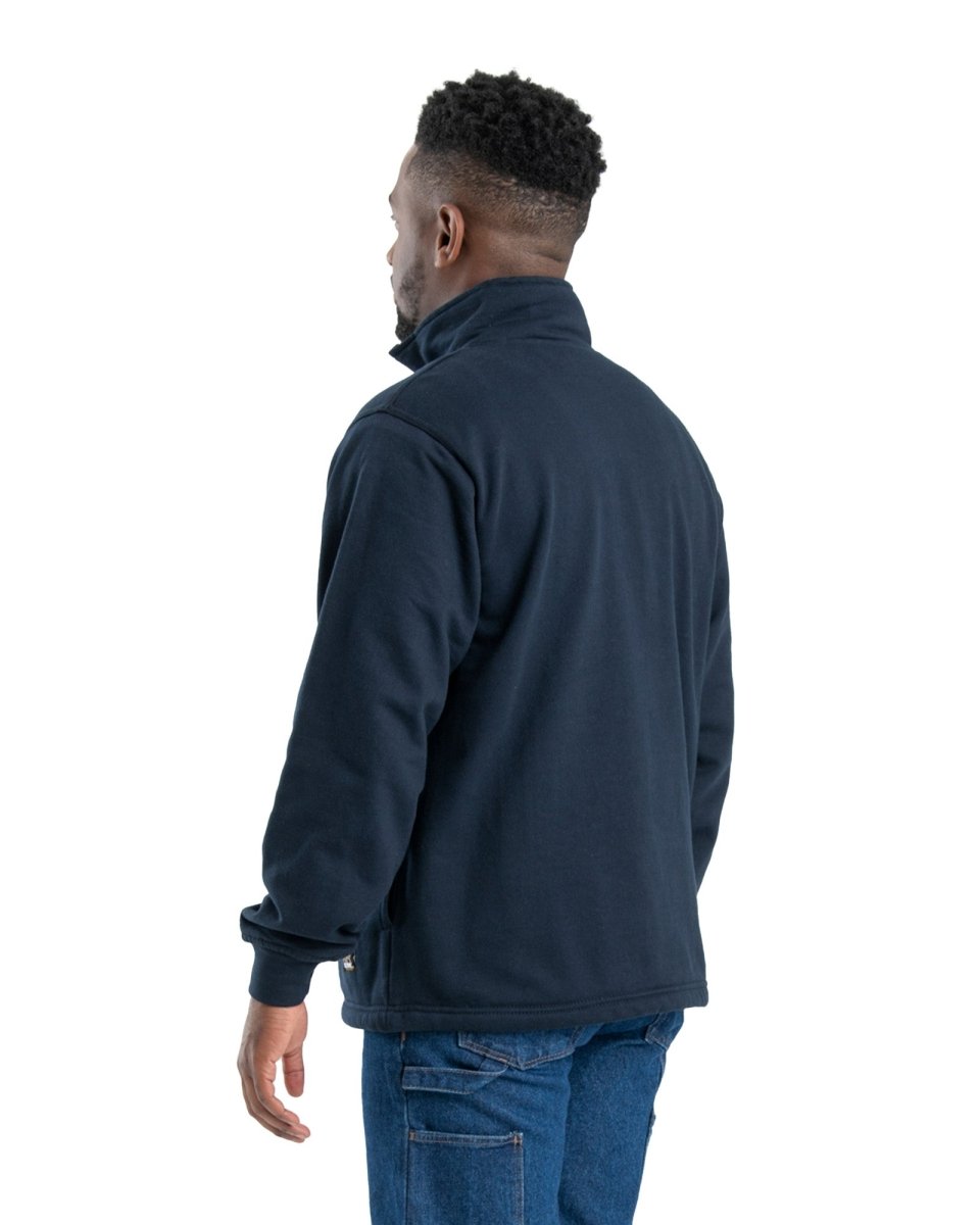 Heritage Thermal-Lined Quarter-Zip Sweatshirt - Berne Apparel