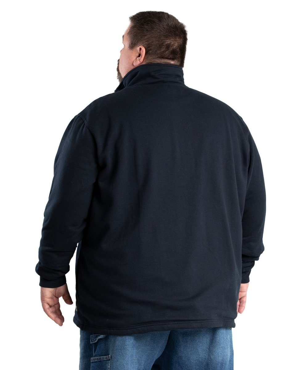 Heritage Thermal-Lined Quarter-Zip Sweatshirt - Berne Apparel