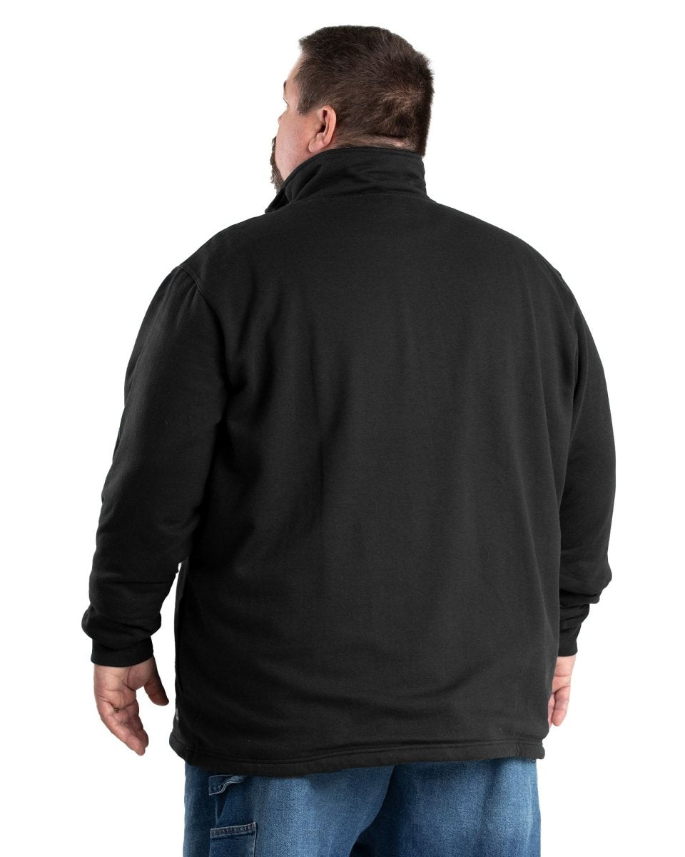 Heritage Thermal-Lined Quarter-Zip Sweatshirt - Berne Apparel