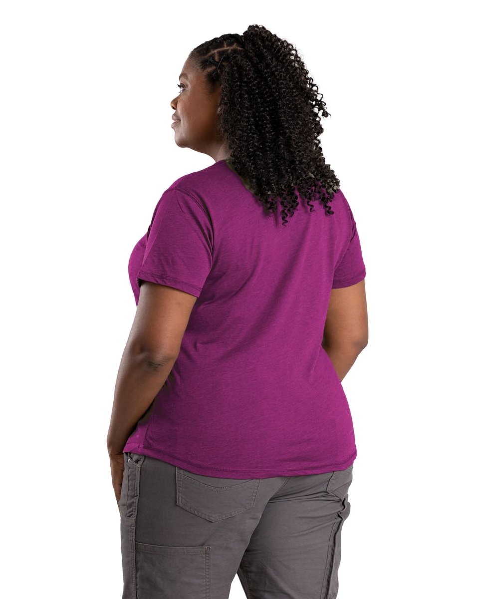 Women's Performance V-Neck Short Sleeve T-Shirt - Berne Apparel