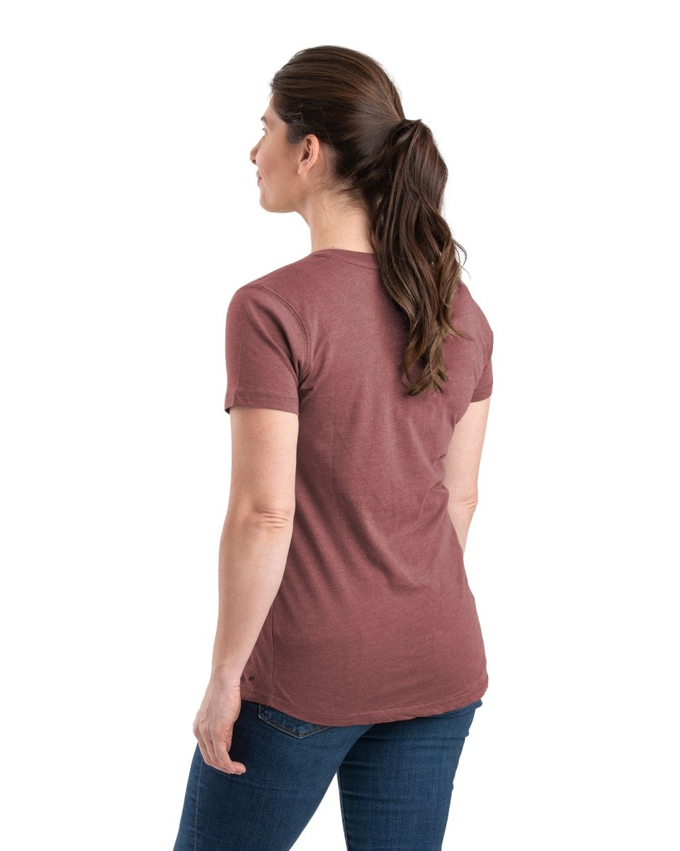 Women's Performance V-Neck Short Sleeve T-Shirt - Berne Apparel