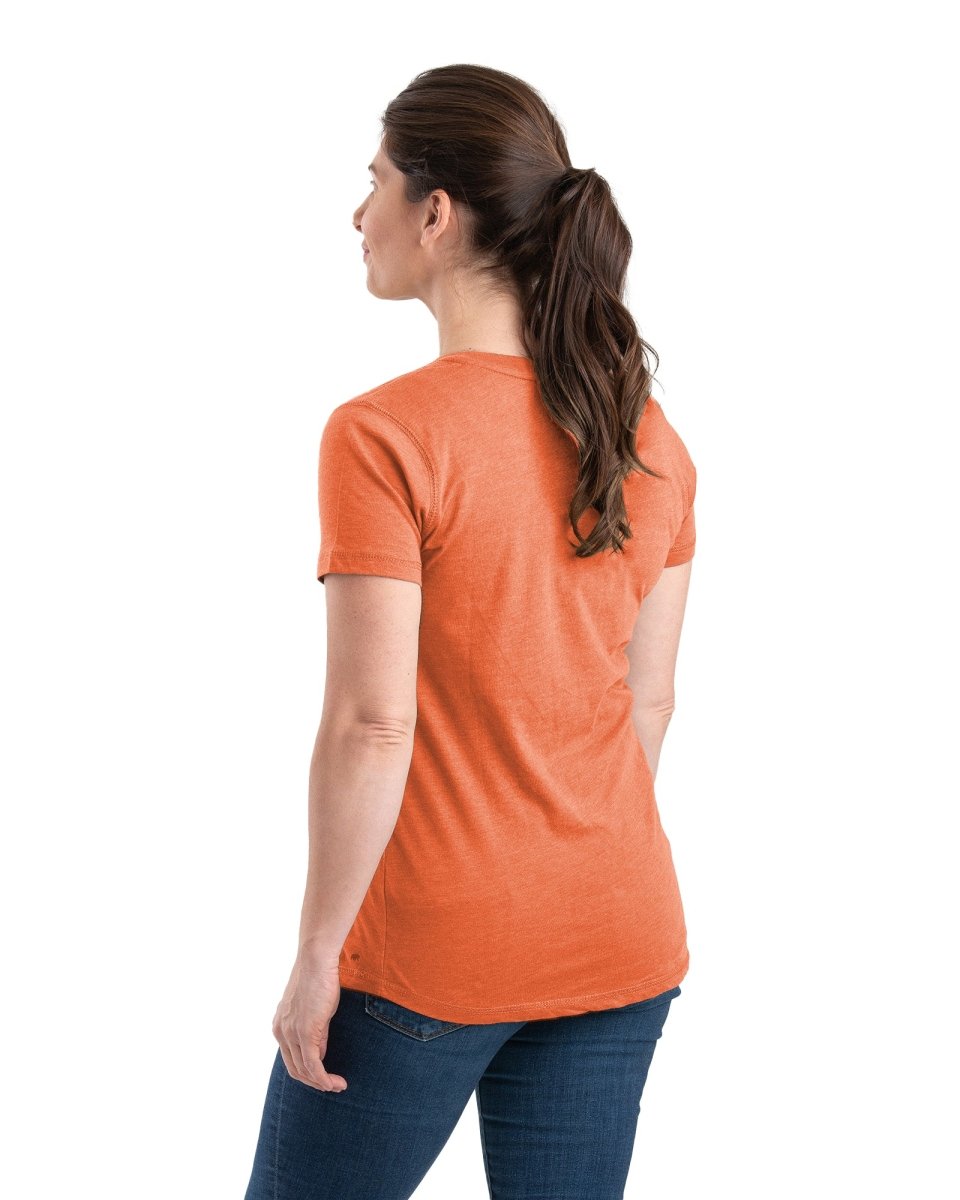 Women's Performance V-Neck Short Sleeve T-Shirt - Berne Apparel