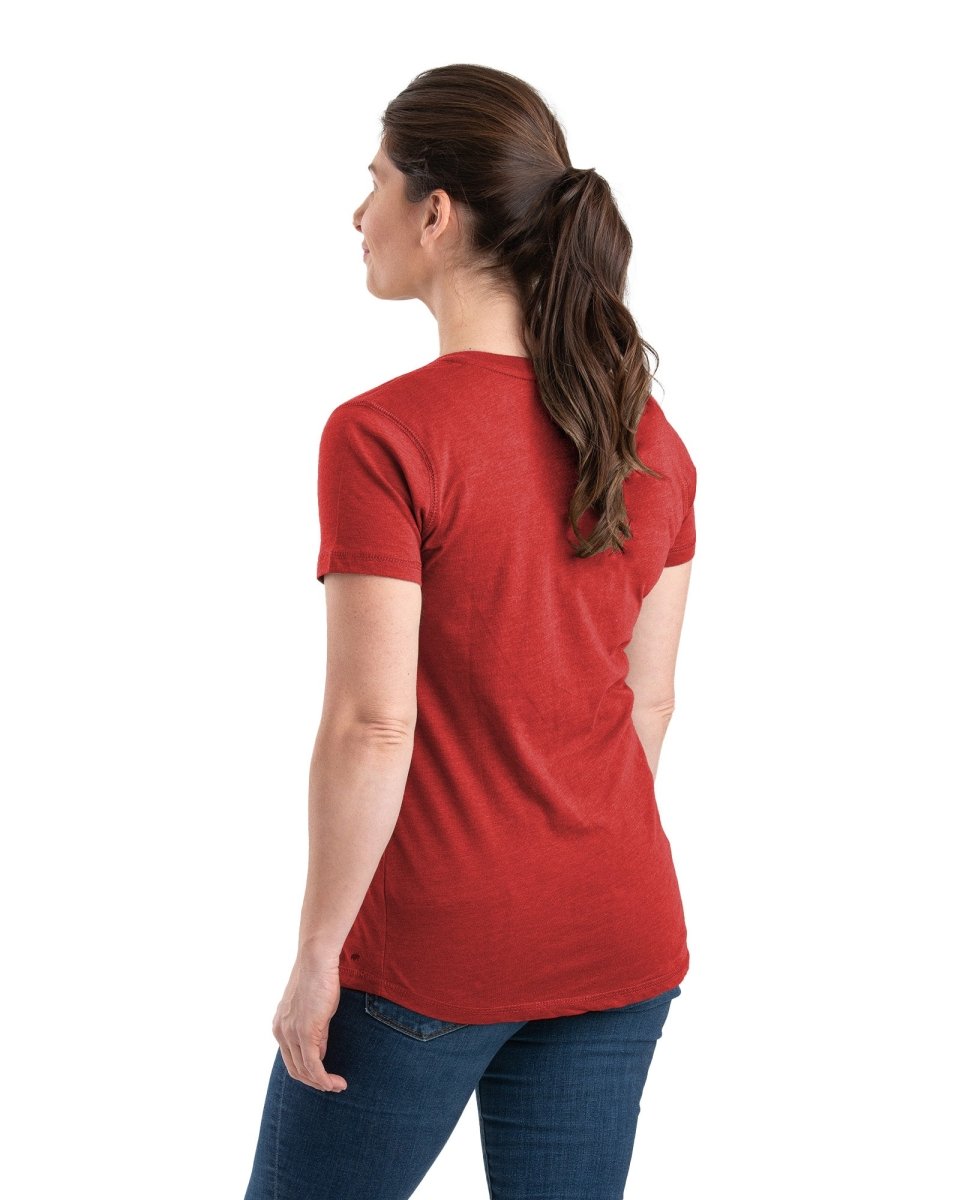 Women's Performance V-Neck Short Sleeve T-Shirt - Berne Apparel