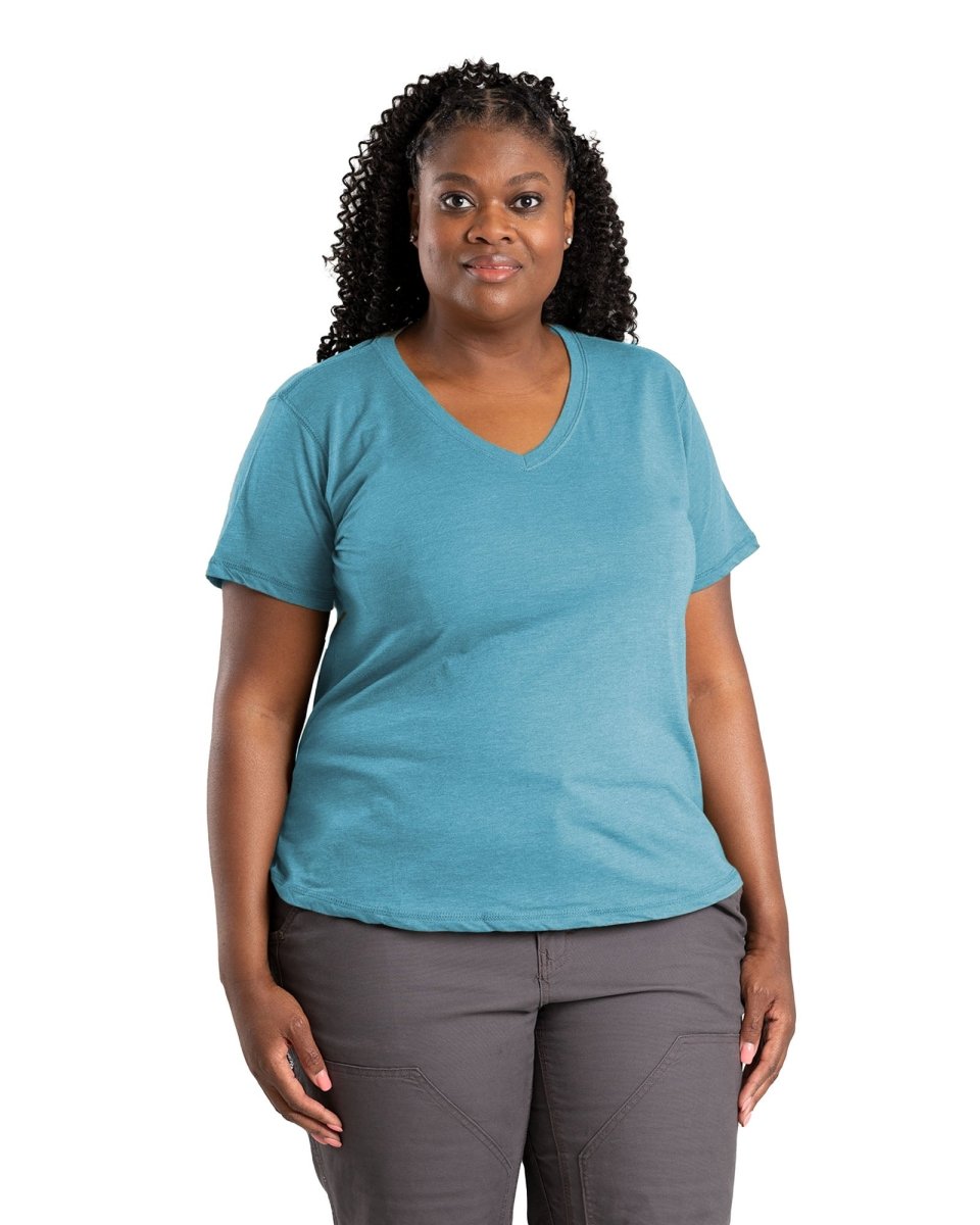 Women's Performance V-Neck Short Sleeve T-Shirt - Berne Apparel