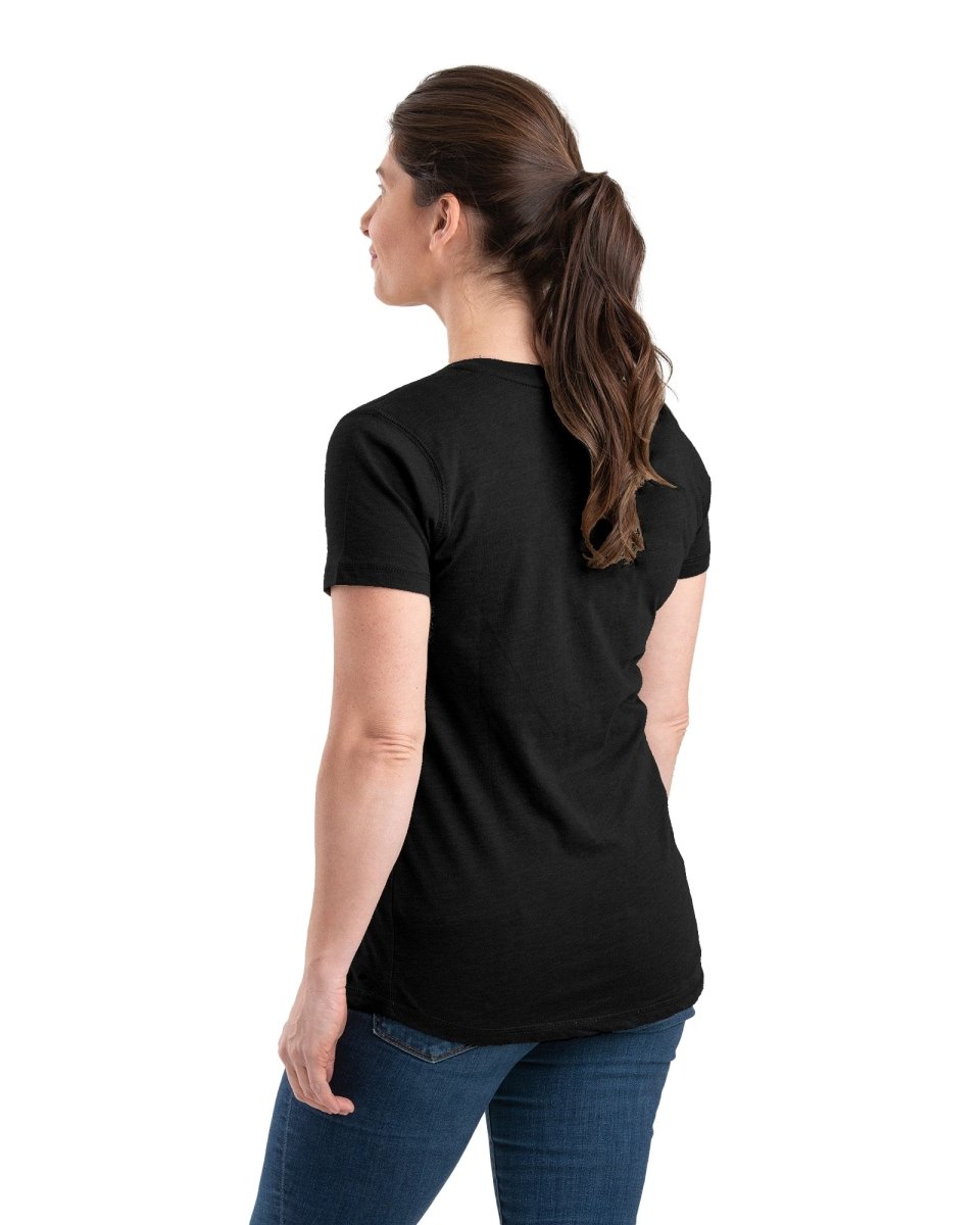 Women's Performance V-Neck Short Sleeve T-Shirt - Berne Apparel