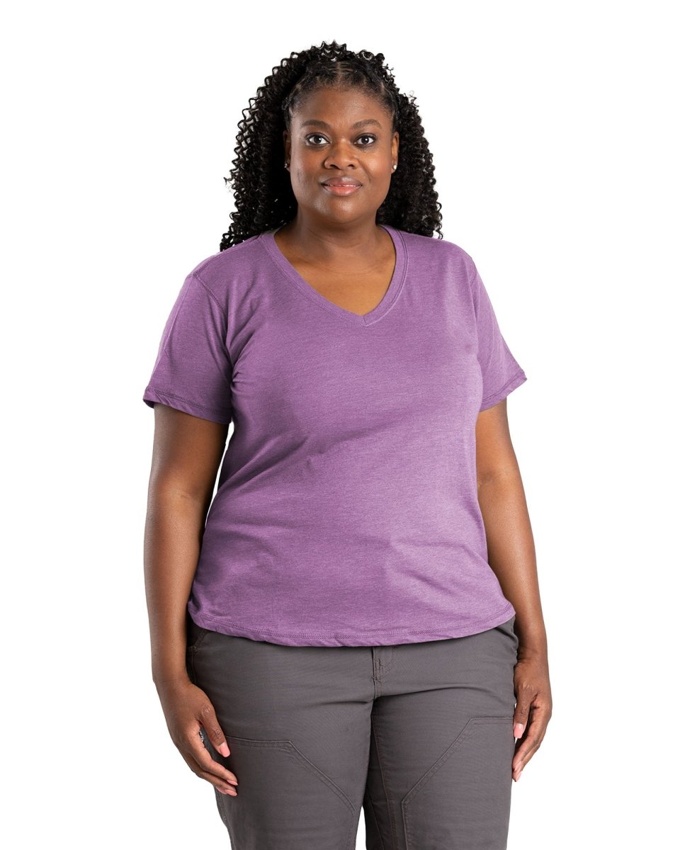 Women's Performance V-Neck Short Sleeve T-Shirt - Berne Apparel