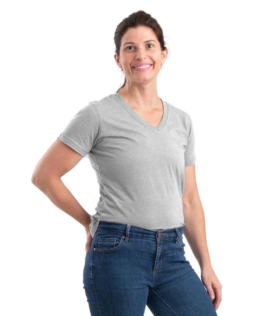 Women's Performance V-Neck Short Sleeve T-Shirt - Berne Apparel