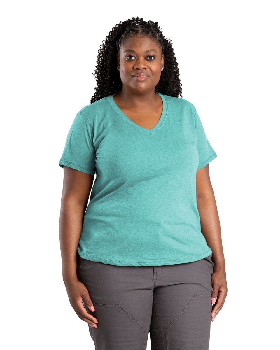 Women's Performance V-Neck Short Sleeve T-Shirt - Berne Apparel