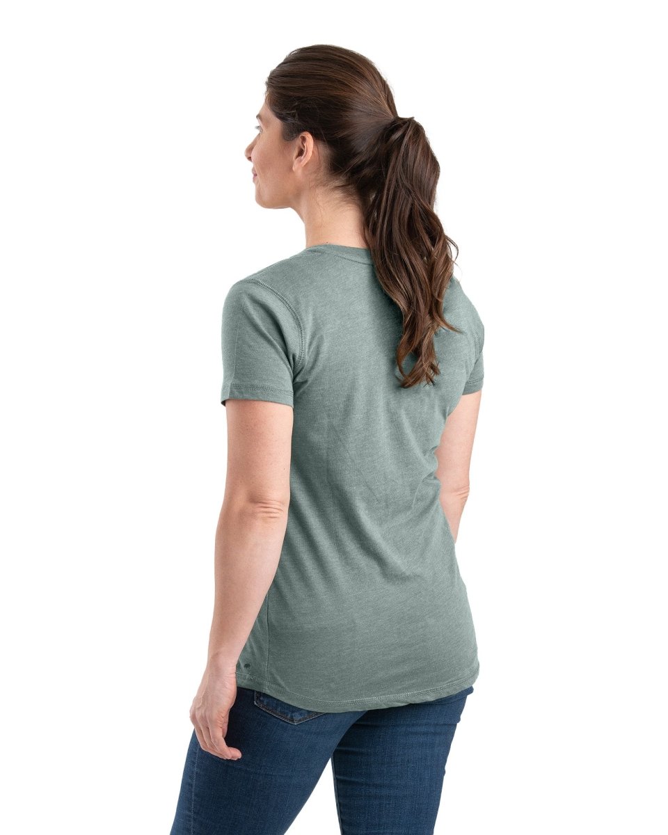 Women's Performance V-Neck Short Sleeve T-Shirt - Berne Apparel