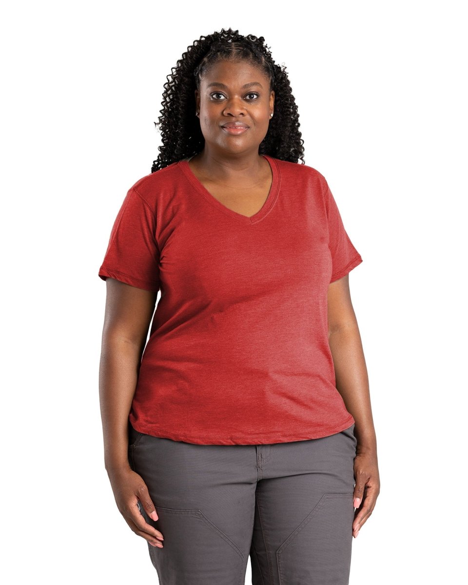Women's Performance V-Neck Short Sleeve T-Shirt - Berne Apparel