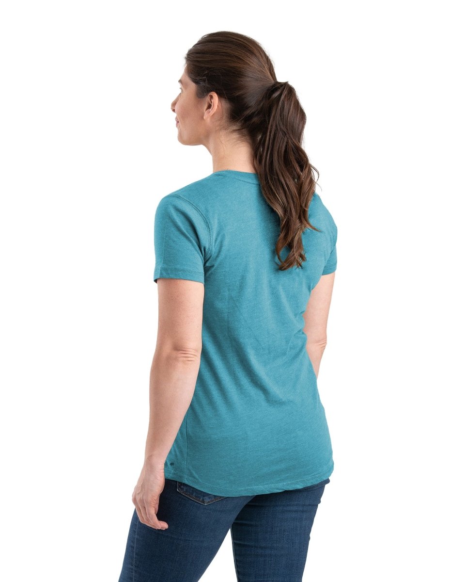 Women's Performance V-Neck Short Sleeve T-Shirt - Berne Apparel