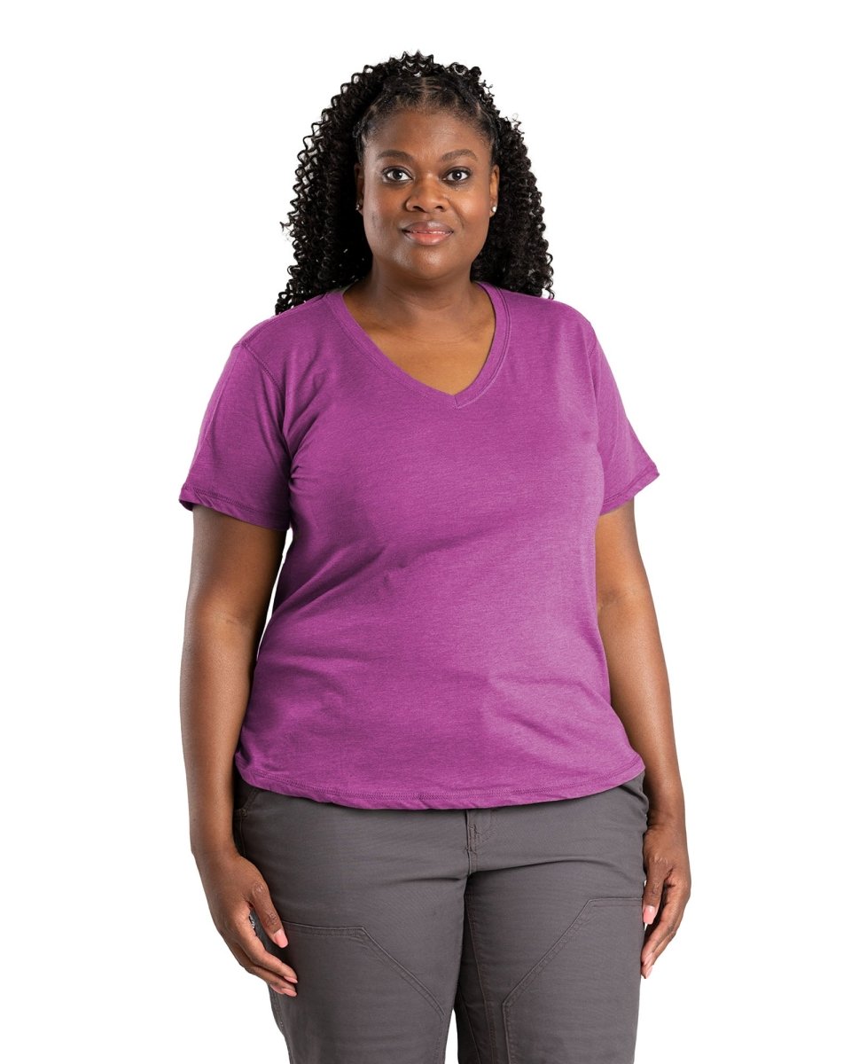 Women's Performance V-Neck Short Sleeve T-Shirt - Berne Apparel
